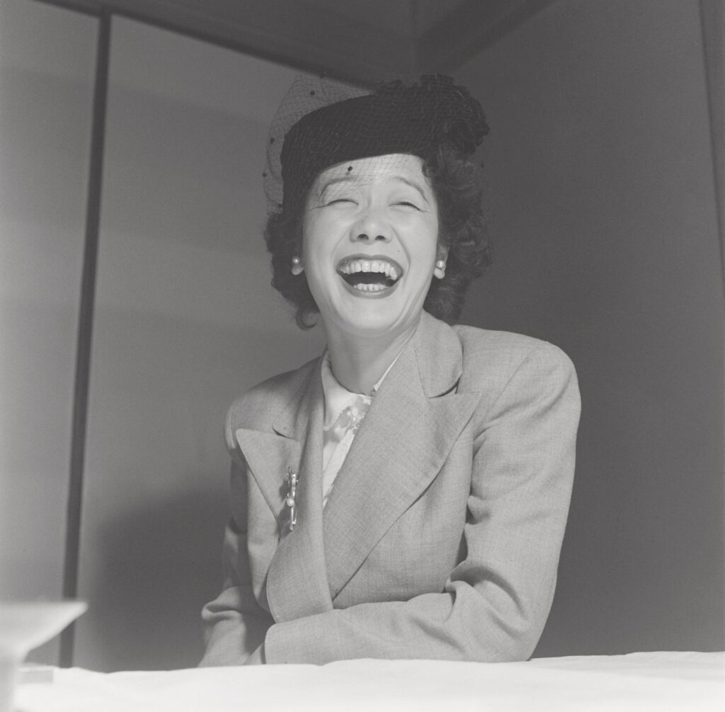 1960年撮影の笠置シヅ子